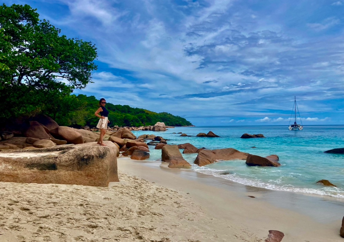 Aktivity na ostrově Praslin / Pláž Anse Lazio